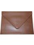 A4 Suni Deri Zarf Çıtçıtlı Dosya 25,5 x 33,5 cm Taba 1