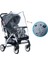 Y003 Baston Bebek Arabası Yağmurluğu 1