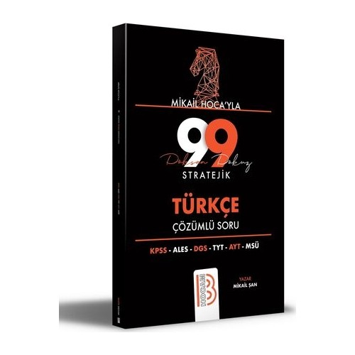 Benim Hocam Yayınları Tüm Sınavlar İçin Mikail Hocayla 99 Kitabı 1493