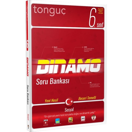 Tonguc Akademi 6 Sinif Sosyal Bilgiler Dinamo Soru Bankasi Kitabi