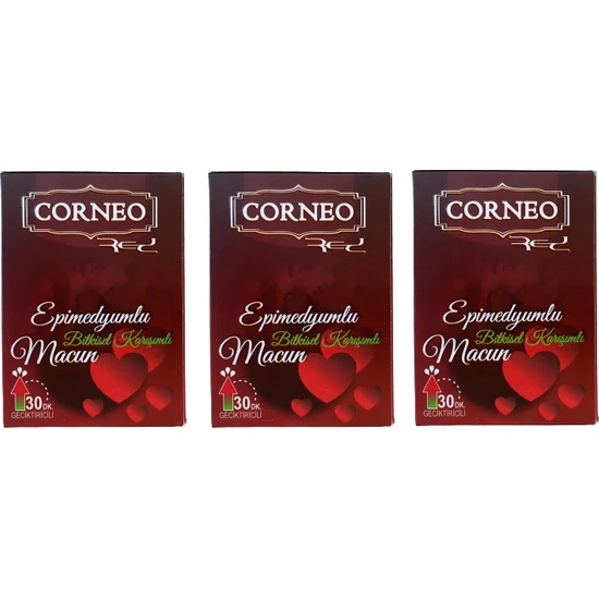 Corneo Epimedyumlu Macun Set 3 x 240 gr