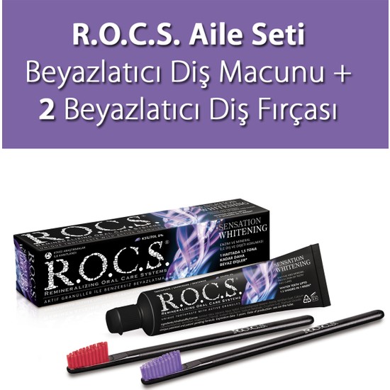 Rocs R.o.c.s. Sensation Whitening Beyazlatıcı Diş Macunu ve Fiyatı