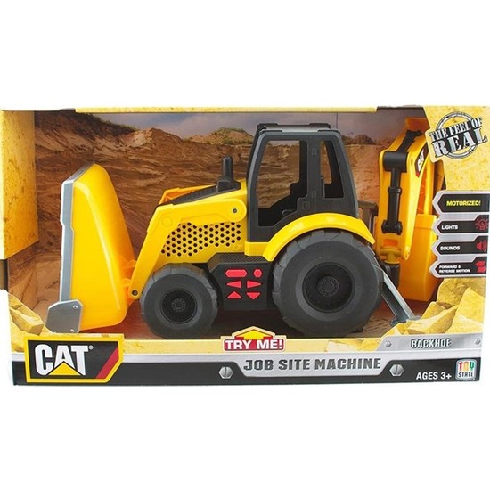 Toy State Cat Sesli Full Fonksiyonlu Backhoe İş Makinası Fiyatı
