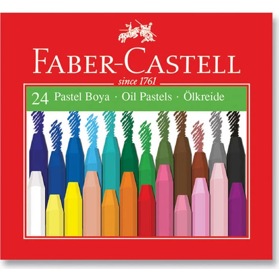 Faber-Castell Pastel Boya 24'lü