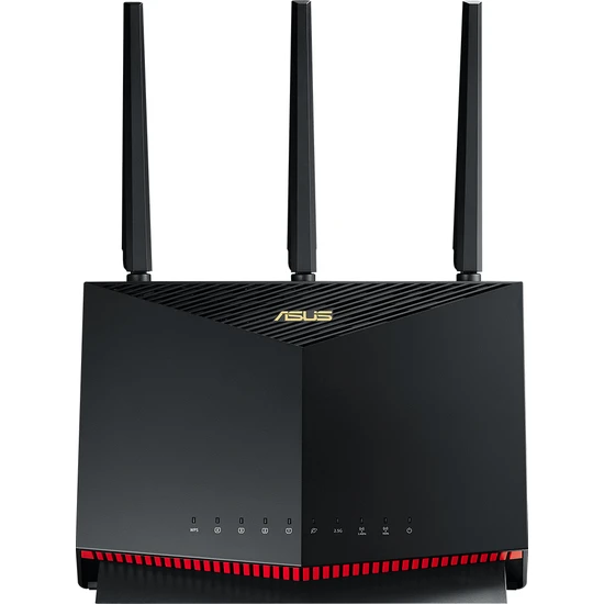 ASUS RT-AX86U WIFI6 Dual Band Gaming Extendable Router-4G 5G Mobile Tethering-AiProtection