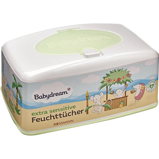 hepsiburada Babydream Bebek Islak Mendil Çok Hassas Cilt Aloe Veralı 80'li hepsiburada Babydream Bebek Islak Mendil Çok Hassas Cilt Aloe Veralı 80'li