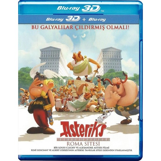 Asteriks Roma Sitesi (Asterix & Obelix: Mansion Of The Gods) 3-D Blu-Ray