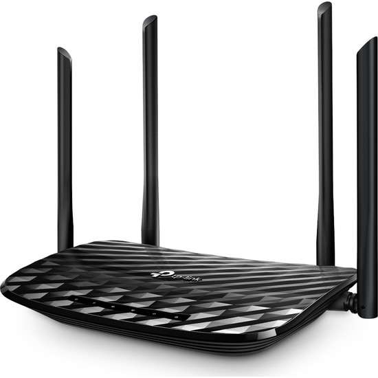 TP-LINK ARCHER C6 AC1200 KABLOSUZ DUAL BAND ROUTER Resim-1