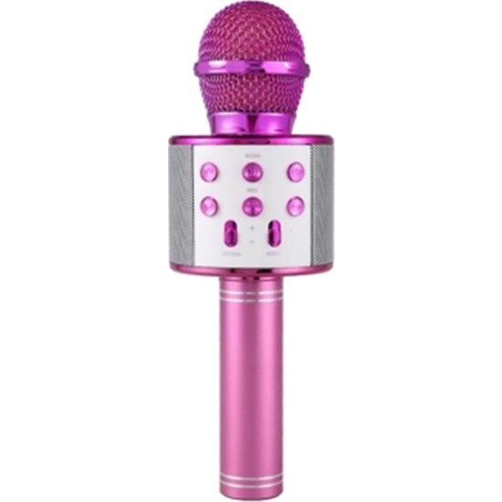 Sunix WS-858 Karaoke Mikrofon - Pembe