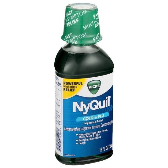 Vicks Nyquil Cold&flu Nightime Relief 354ml