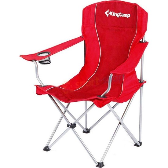 Kingcamp KC3818 Katlanır Sandalye Kırmızı