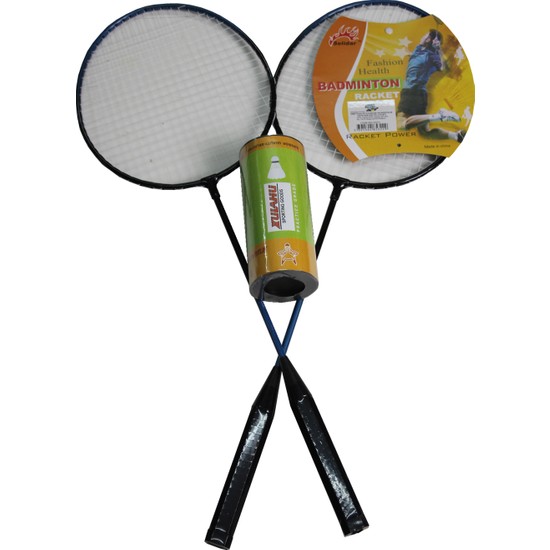 Pasifik Çantalı Badminton Seti - 2 Raket & Top