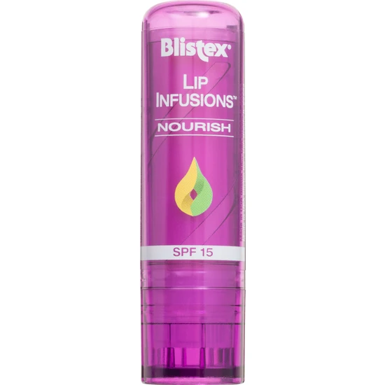 Blistex Pürüzsüz Dudaklar Için Besleyici Dudak Bakımı Lip Infusions Nourish SPF15 3,7g