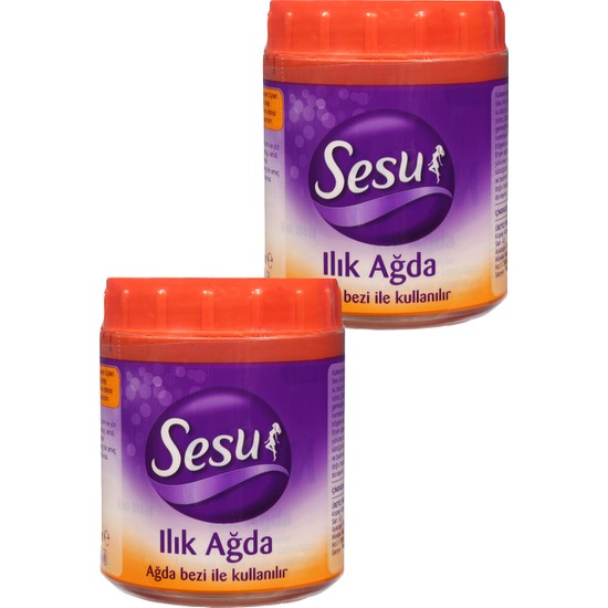 Sesu Turuncu Ilık Ağda 250 gr 2'li