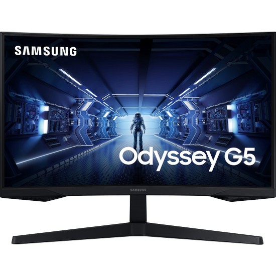 Samsung Odyssey G5 LC27G55TQWMXUF 27" 144Hz 1ms (HDMI+Display) FreeSync 2K Curved LED Monitör
