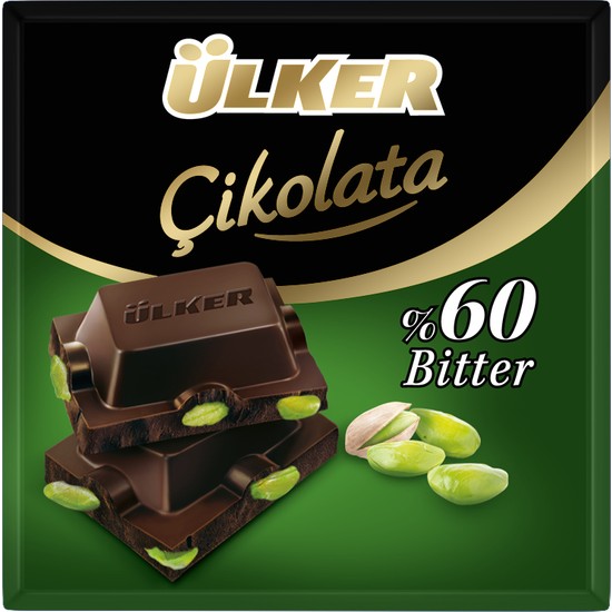 Ülker Bitter Fıstıklı Çikolata 70 gr Fiyatı Taksit Seçenekleri