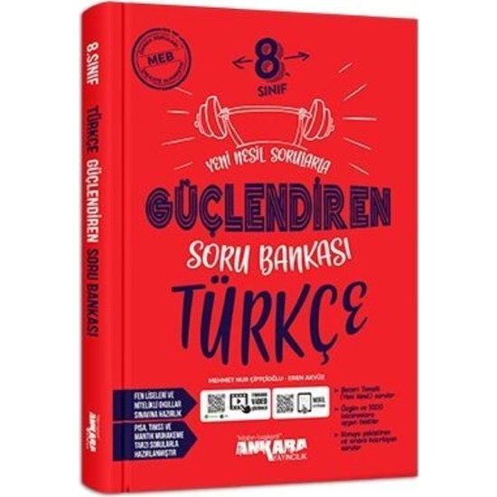 Ankara Yayıncılık Yayıncılık 8.sınıf Güçlendiren Türkçe Soru Bankası