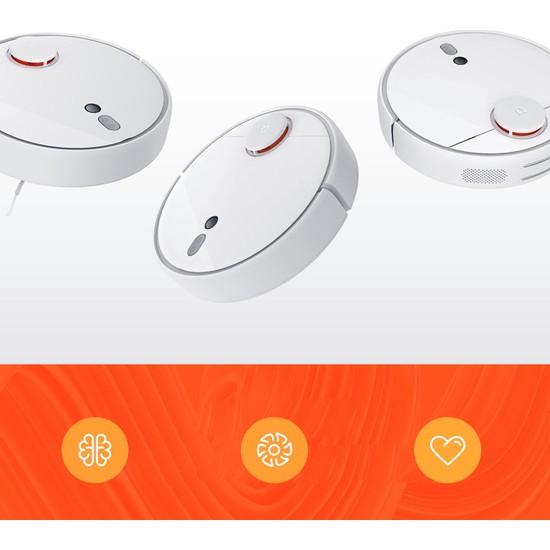 Xiaomi Mijia Robot Süpürge 1 S 2000PA Ev Süpürgesi (Yurt Fiyatı