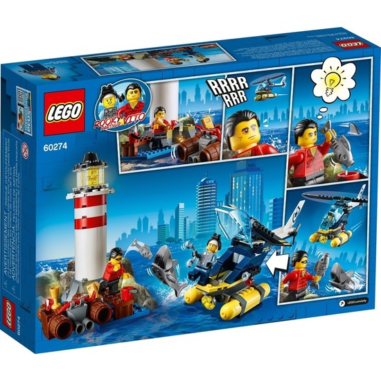 Lego city 60274 морская полиция захват на маяке