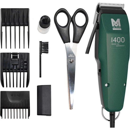Moser 1400  Yeşil Profesyonel Saç Kesme Makinesi 1406-0454