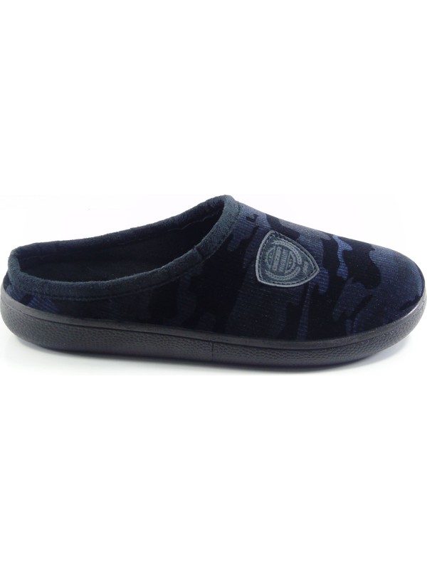 Gezer Kışlık Yumuşak Taban Erkek Ev Terliği Laciverrt Fiyatı