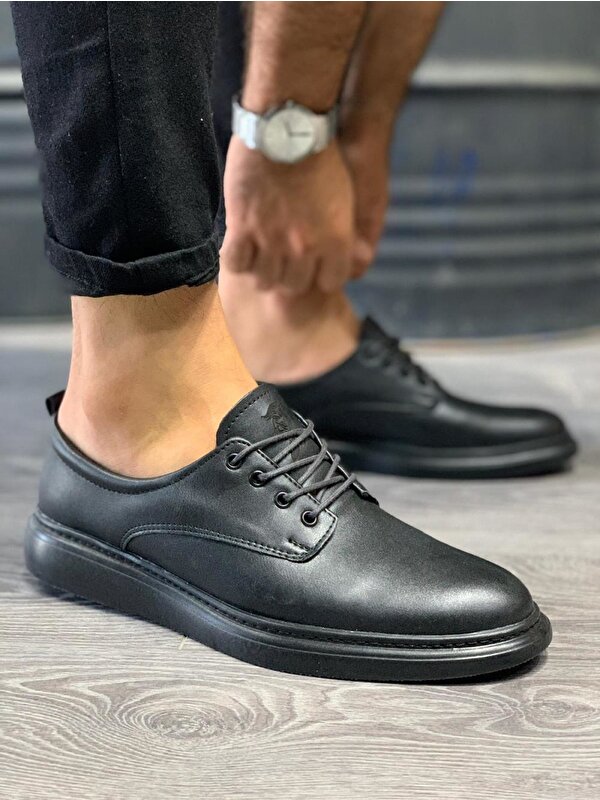 Knack Klasik Erkek Ayakkabı 001 Siyah