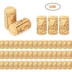 Ay Magnet 100 Adet Şişe Mantarı. Doğal Mantar Tıpa. Kavanoz Şişe ve Yağdanlık Mantarı Ölçü Çap:23,5mm BOY:38MM