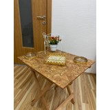 Apak Ahşap Apak Ahşap, Osb Yüzeyli Katlanır Masa 60CM 50 cm