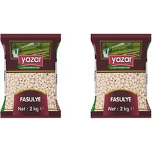 Yazar Çumra Fasulye 2 kg x 2 Paket