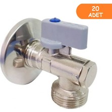 E.C.A Filtreli Çamaşır Bulaşık Makinası Musluğu 1/2 20 Adet 602111059