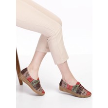 Bags Shoes Guja 23Y701-2 Kadın Hakiki Deri Dolgu Taban Ultra Comfort Ayakkabı
