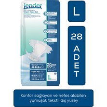 Jender Large 7 x 4 (28'li) Hasta Bezi