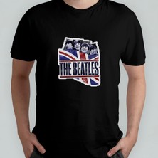 Pixxa The Beatles %100 Pamuklu Bisiklet Yaka T-Shirt Model - 1