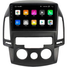 Exvol Hyundai I30 2006-2011 Android Multimedya Carplay 9 Inc Hd IPS Ekran 4GB/64GB Kamera Hediyeli