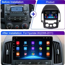 Exvol Hyundai I30 2006-2011 Android Multimedya Carplay 9 Inc Hd IPS Ekran 4GB/64GB Kamera Hediyeli
