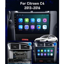 Exvol Citroen C4 Android Multimedya 10 Inc Hd IPS Ekran 4gb Ram /64GB Kamera Hediyeli