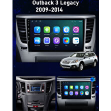 Subaru Outback 3 Legacy Android Multimedya Carplayli 9 Inc Hd IPS Ekran 4GB/64GB Kamera Hediyeli