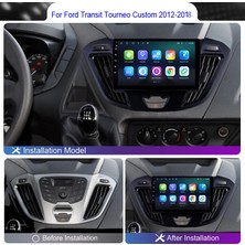 Ford Transit Custom 2012-2018 Android Multimedya Carplay 9 Inc Hd IPS Ekran 4GB/64GB Kamera Hediyeli