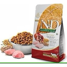 N&D DÜŞÜK TAHILLI KISIRLAŞTIRILMIŞ - TAVUK  1 KG KİLİTLİ AMBALAJ