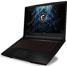 Msı GF63 Thın 11UD-615XTR-01 I7-11800H 16 GB 512GB SSD RTX3050TI 15.6" Freedos Full Hd Notebook