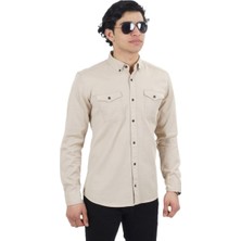 Dynamo Erkek Spor Gömlek Silim Fit 9604 BGL ST03042