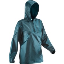 Decathlon Quechua Kadın Outdoor Yağmurluk - Mavi - Raincut