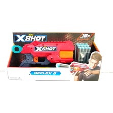 Zuru Xshot Reflex 6 Nerf Sünger Atan Tabanca + 12 x Sünger