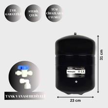 Arıtmacı Waterlifeplus Su Arıtma Cihazı Tankı(Siyah)