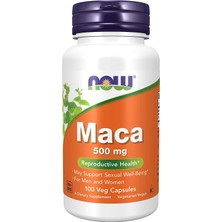 Now Maca 500 mg 100 Kapsül