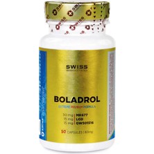 Swiss Pharmaceuticals Boladrol 3 Esterli ( Ibutamoren (MK677)  Ligandrol (Lgd 4033)  Cardarine (GW501516) 50 Capsul