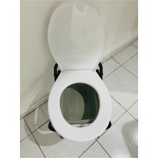 Medilabs Hasta Klozet Yükseltici Hasta Klozeti WC Yükseltici Tuvalet Katlanabilir Komot