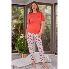 Zeyland Kadın Kısa Kollu Pijama Takımı