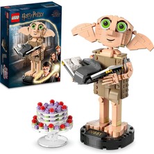 LEGO  Harry Potter TM Ev Cini Dobby# 76421 - 8 Yaş ve Üzeri Çocuklar İçin  Koleksiyonluk Yaratıcı Oyuncak Yapım Seti (403 Parça)