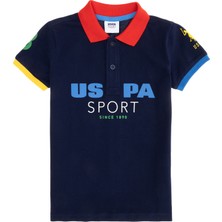 U.S. Polo Assn. Erkek Çocuk Lacivert T-Shirt 50263262-VR033